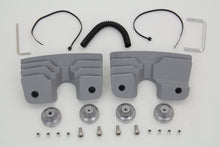 Load image into Gallery viewer, Silver V-Twin V-TWIN head bolt and spark plug cover kit for engine, featuring polished metal finish and precise fit for V-Twin engines.