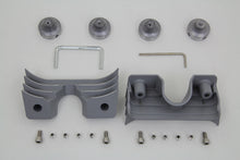 Load image into Gallery viewer, V-TWIN silver engine head bolt and spark plug cover kit with bolts and covers for motorcycle engine repair.