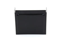 Load image into Gallery viewer, Black embossed V-Twin battery side cover for electrical systems, designed for motorcycle battery protection.