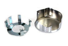 Load image into Gallery viewer, Chrome V-Twin FLT starter motor end cover kit for Harley Davidson motorcycles, featuring electrical component protection.