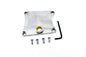 Polished V-Twin Drive Line Inspection Cover with sleek finish, designed for V-Twin motorcycle models.
