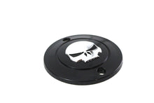 Load image into Gallery viewer, Black V-TWIN Skull Ignition System Cover with 2-hole design, made for motorcycle electrical components.