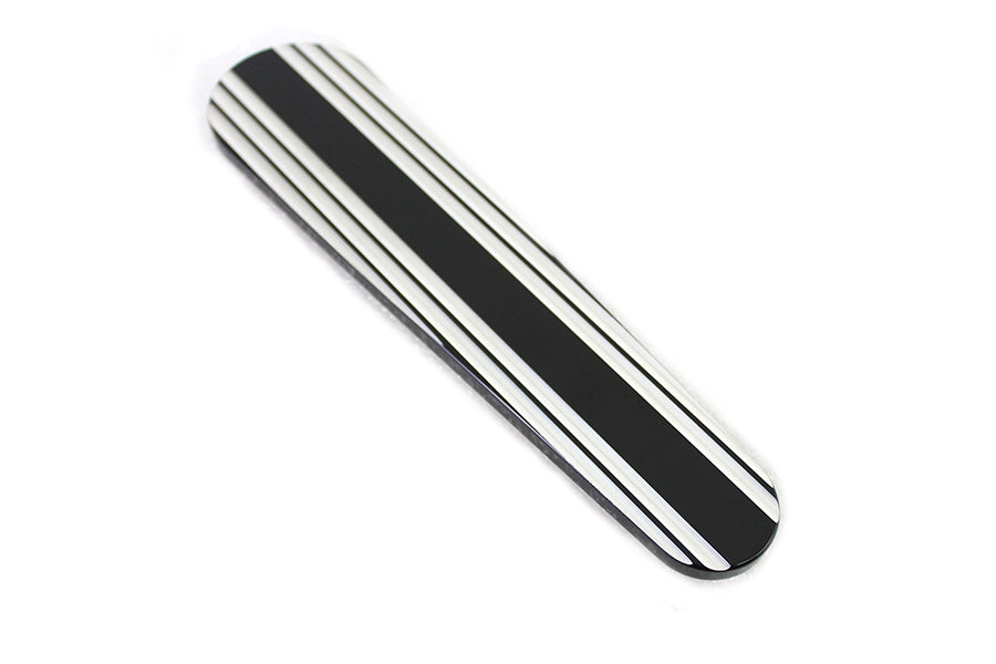 Black V-TWIN dash cover insert for dashboard and gauge area, designed to enhance the interior appearance of motorcycles.