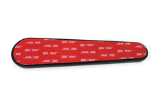 Load image into Gallery viewer, Black V-TWIN dash cover insert for gauge and dashboard, designed to enhance the interior look of motorcycle dashboards.