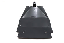 Load image into Gallery viewer, Black V-TWIN seat base mount plate for saddlebag installation, designed for motorcycle seat and saddlebag compatibility.