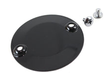 Load image into Gallery viewer, Black V-TWIN M8 timer cover for electrical components, designed for protection and durability in motorcycle applications.