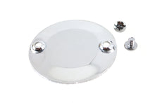 Load image into Gallery viewer, Chrome V-Twin M8 timer cover for electrical components, featuring a polished chrome finish and precise fit for M8 motorcycle applications.