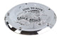 Chrome V-TWIN Eagle Spirit Derby Cover for drive line, featuring detailed eagle design, fits V-TWIN motorcycle models.
