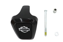 Load image into Gallery viewer, OE M8 Logo coil cover for electrical applications, featuring OE branding and a sleek design, shown in the image.