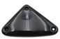 V-TWIN black ignition module cover for smooth style electrical ignition systems, shown on a motorcycle component.
