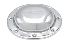 Load image into Gallery viewer, V-Twin Chrome Bird Style Derby Cover for Drive Line motorcycles, featuring a detailed replica bird design.