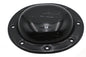 V-Twin Replica Bird Style Derby Cover in black for drive line applications, showcasing detailed bird design on a motorcycle part.