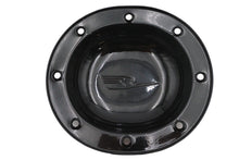 Load image into Gallery viewer, V-TWIN replica Bird style derby cover in black for drive line, featuring detailed bird design and glossy finish.