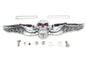 Skull Wing License Plate Ornament