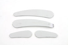 Load image into Gallery viewer, V-TWIN smooth frame cover trim set for motorcycle chassis, featuring sleek, durable V-TWIN brand metal trim pieces.