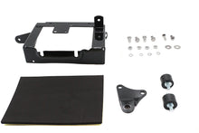Load image into Gallery viewer, V-TWIN black electrical battery carrier kit with mounting hardware for motorcycle batteries, part 42-1571a.