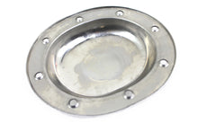 Load image into Gallery viewer, V-Twin stainless steel derby cover for drive line, replica V-Twin V-TWIN 42-1578B, showcasing polished metal finish.