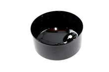 Load image into Gallery viewer, V-TWIN electrical generator end cover in black, showcasing a close-up of the durable metal component with mounting holes.