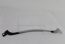 Load image into Gallery viewer, Chrome V-TWIN Road Glide windshield center trim kit installed on motorcycle, enhancing the look of the windshield and sissy bar.