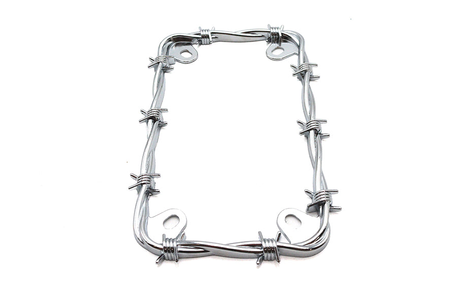 Barbed Wire License Plate Frame