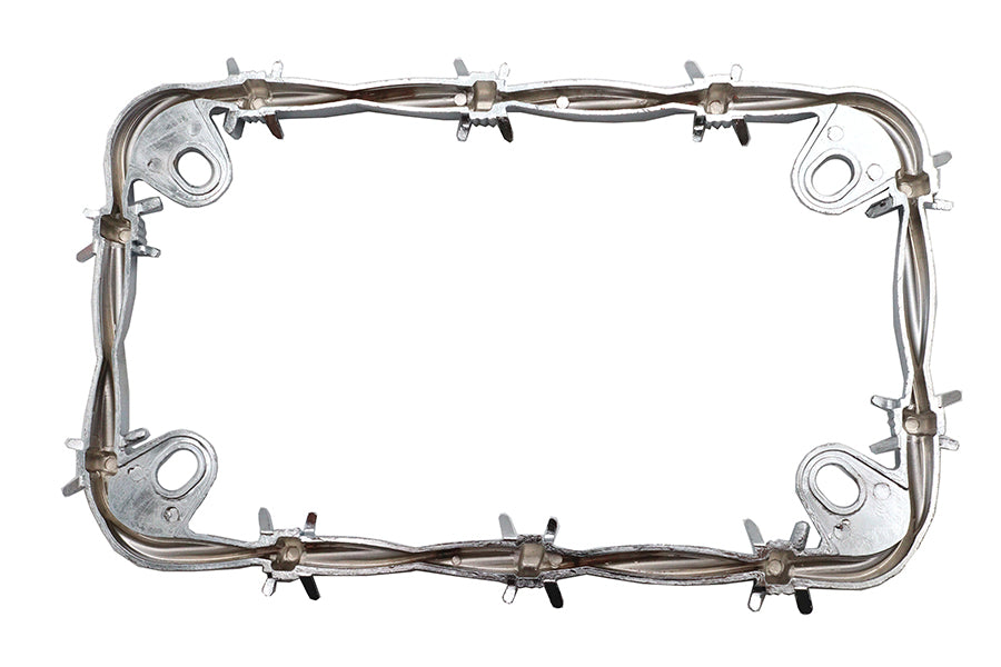 Barbed Wire License Plate Frame