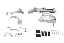 Load image into Gallery viewer, Chrome V-TWIN transmission interface and inner primary cover for drive line, showcasing a sleek, polished motorcycle accessory.