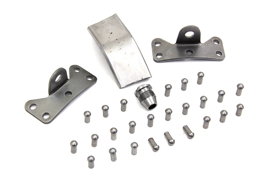 V-TWIN Primary Loose Parts Kit Raw for drive line applications, includes assorted components for motorcycle primary drive systems