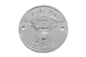 V-TWIN Shovelhead ignition system cover for motorcycle electrical components, durable metal with V-TWIN branding.