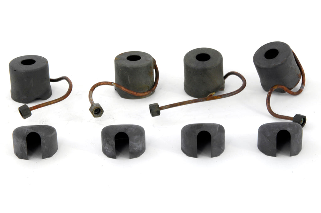 V-TWIN lower valve spring cup set for engine, parkerized finish, with multiple spring cups visible in the image.