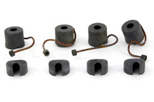 Load image into Gallery viewer, V-TWIN lower valve spring cup set for engine, parkerized finish, with multiple spring cups visible in the image.
