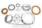 Chrome V-TWIN Outer Primary Cover Kit for V-TWIN drive line, showcasing a shiny, detailed motorcycle primary cover.