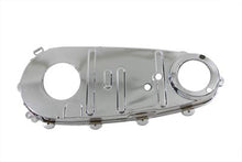 Load image into Gallery viewer, V-Twin Chrome Inner Primary Cover for V-Twin Drive Line motorcycle, shiny and detailed, labeled 42-3680.