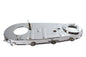 V-Twin chrome factory sample replica inner primary cover for V-twin drive line motorcycle, shiny chrome finish, detailed design.