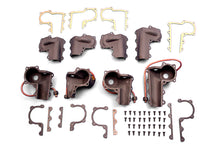 Load image into Gallery viewer, V-TWIN lower valve spring cup set for engine, parkerized finish, includes multiple spring cups, shown in the image.