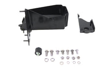 Load image into Gallery viewer, V-TWIN Black Battery Carrier Kit for electrical systems, featuring sturdy construction and easy installation for motorcycle batteries.