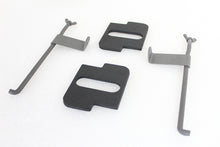 Load image into Gallery viewer, V-Twin Battery Rod Set with Pads for electrical applications, featuring metal rods and padded connectors for secure battery connections.