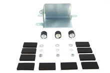 Load image into Gallery viewer, V-TWIN Zinc Battery Carrier Kit for electrical systems, featuring durable zinc construction and secure battery mounting.