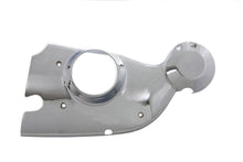 Load image into Gallery viewer, V-TWIN chrome engine cam cover trim with polished finish, designed for motorcycle engine customization.