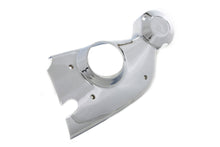 Load image into Gallery viewer, V-TWIN chrome engine cam cover trim with polished finish, designed for motorcycle V-twin engines.