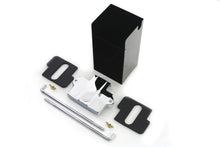 Load image into Gallery viewer, V-TWIN Battery Extension Box Kit for electrical systems, showing the black extension box with wiring and mounting hardware.