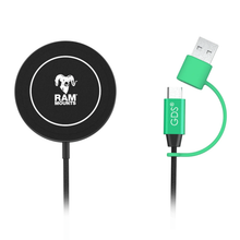 Load image into Gallery viewer, Qi2 15w Wireless Charger Black