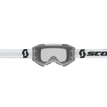 Load image into Gallery viewer, Fury Goggle White/Grey Clear Works Lens