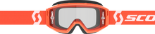 Load image into Gallery viewer, Primal Goggle Orange/White Clear Works