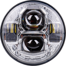 Load image into Gallery viewer, 5 3/4" Led Headlight Rugged Ultra View Chrome