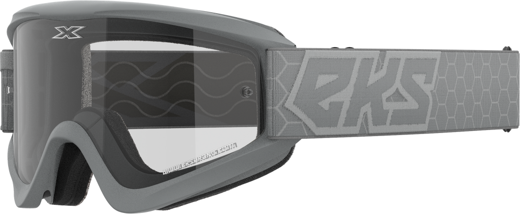Flat Out Clear Goggle Grey Clear