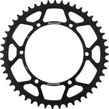 Supersprox Rear Sprocket Steel 48t-520 Blk Kaw/Suz 106-46048