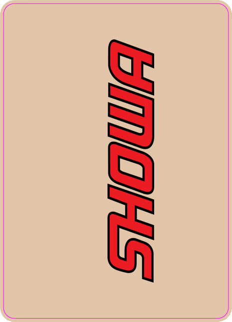 Upper Fork Decal Showa Red