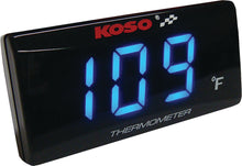 Load image into Gallery viewer, Super Slim Temperature Gauge Blue Display