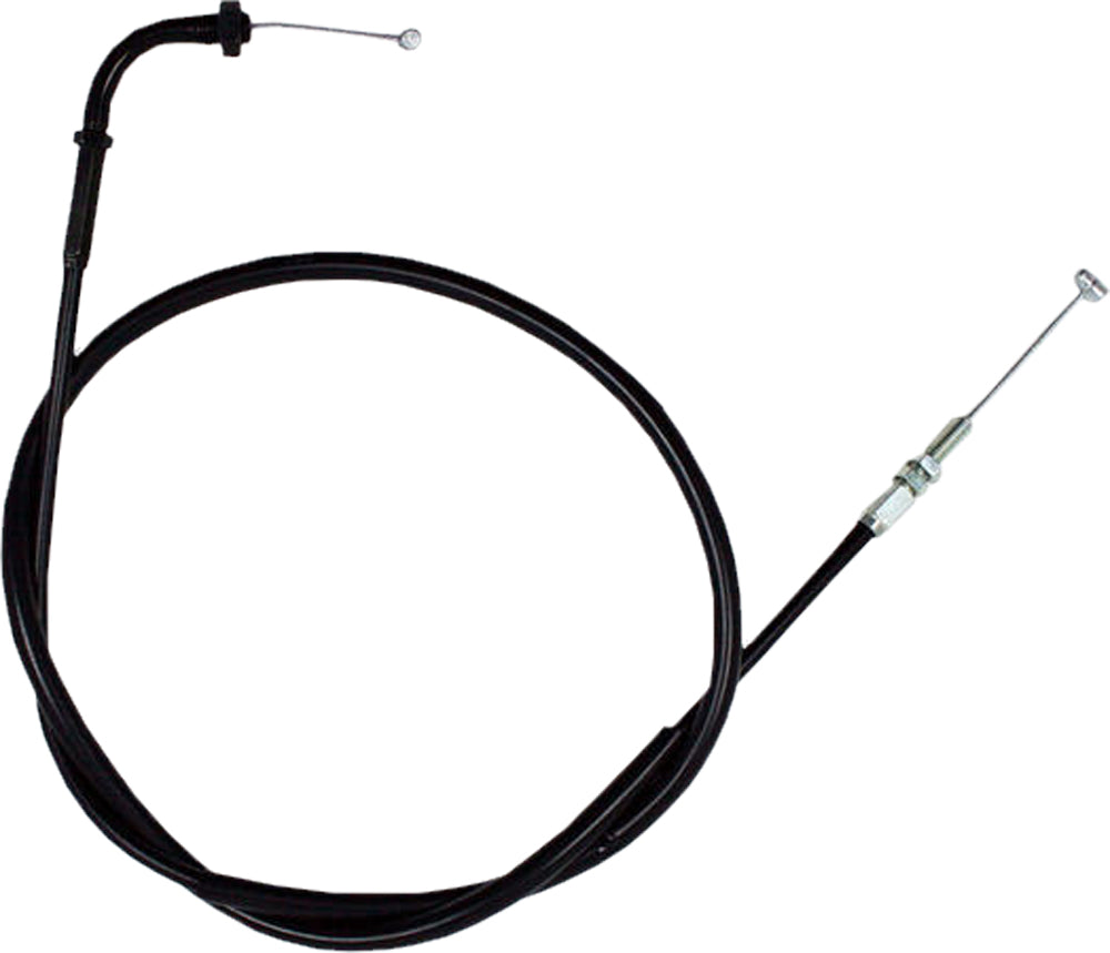 Black Vinyl Throttle Pull Cable