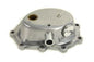 Polished MOTORSHOP Kick Starter Cover for transmission, showing a sleek metal finish and mounting details.